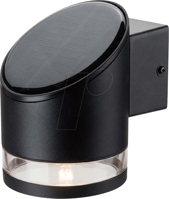 VT-10384 - Solar-Wandleuchte, 70 lm, 3000 K, schwarz