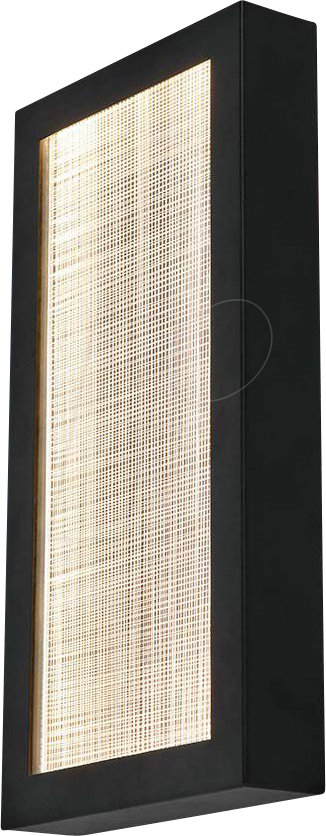VT-10558 - Outdoor Wandleuchte, 20 W, 2300 lm, 3000 K, schwarz, IP65