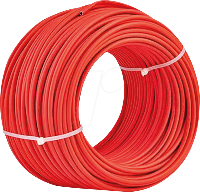 VT-11418 - Solarkabel, 4 mm, 100 m, rot