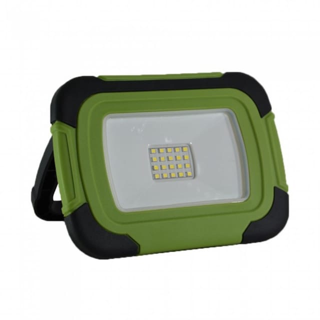 VT-20038 - LED-Arbeitsleuchte 10 W, 700 lm, Akku, grün/schwarz, IP44