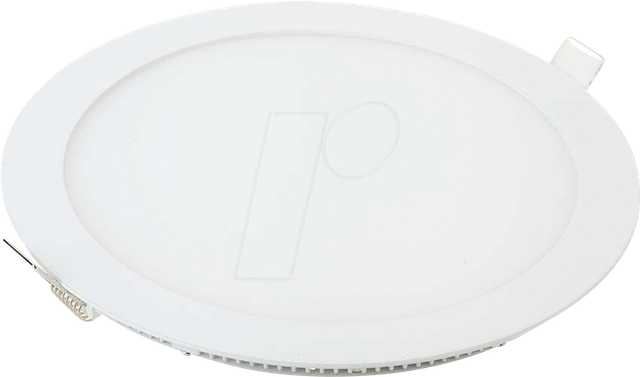 VT-214859 - LED-Einbauleuchte, 12 W, 1160 lm, 6400 K, weiß, rund