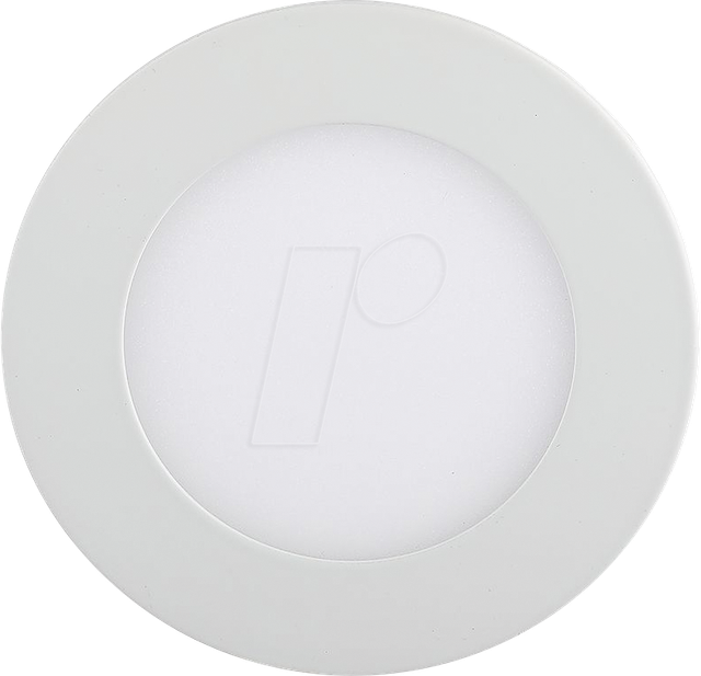 VT-214862 - LED-Einbauleuchte, 18 W, 1400 lm, 6400 K, weiß, rund