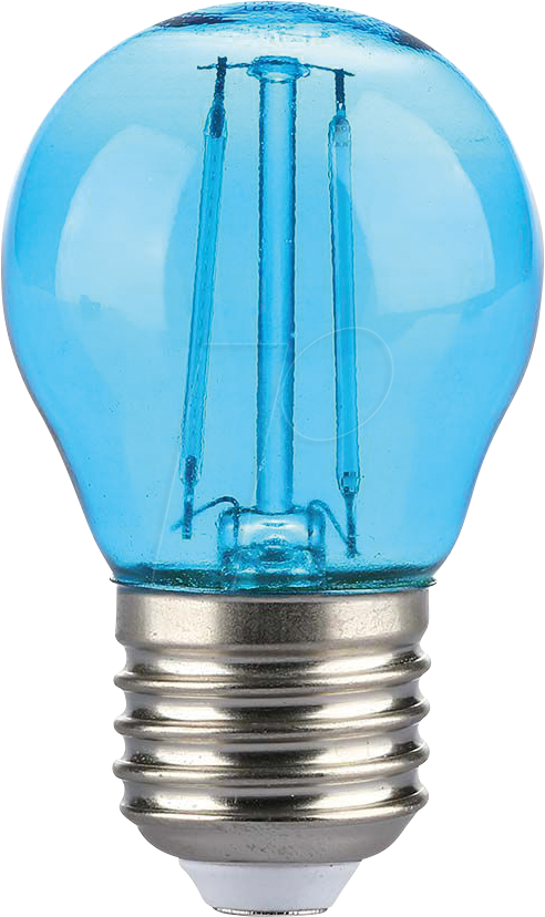 VT-217412 - LED-Lampe E27, 2 W, 60 lm, blau