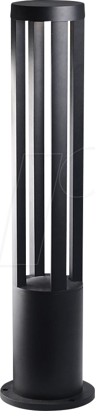 VT-218328 - Pollerleuchte, 10 W, 3000 K, grau, IP65