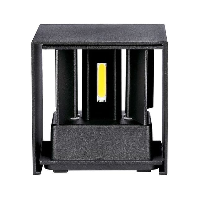 VT-218529 - Wandleuchte, 11 W, 1360 lm, 3000 K, schwarz, IP65
