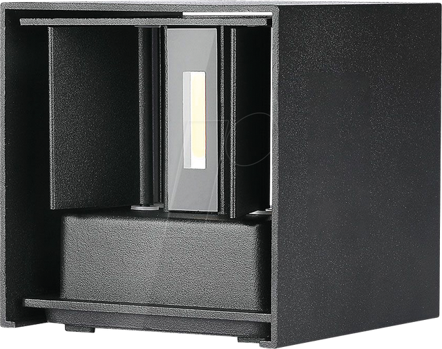 VT-218530 - Wandleuchte, 11 W, 1360 lm, 4000 K, schwarz, IP65