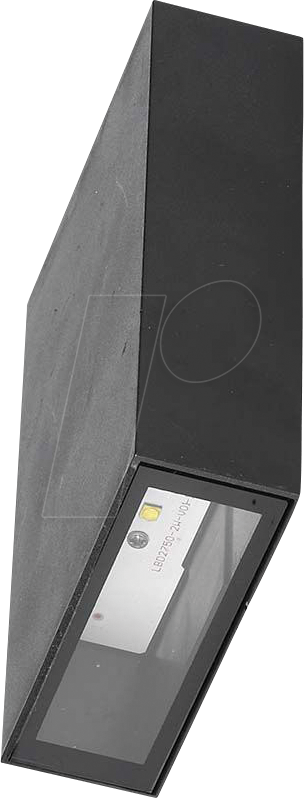 VT-218563 - Wandleuchte, 4 W, 400 lm, 6500 K, schwarz, IP65