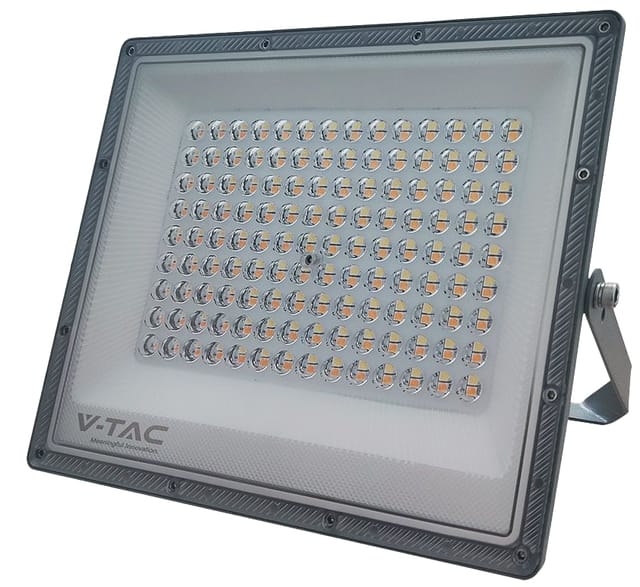 VT-23615 - LED-Flutlicht, 100 W, 8150 lm, CCT, grau