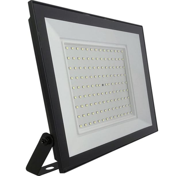 VT-23982 - LED-Flutlicht, 100 W, 9500 lm, 6500 K, schwarz, IP65