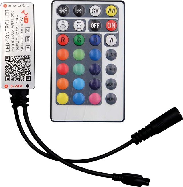 VT-2900 - WiFi Controller für RBG LED-Streifen 12 - 24 V