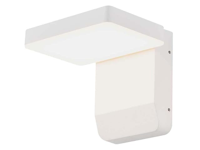VT-2943 - Wandleuchte, 17 W, 2580 lm, 4000 K, weiß, IP65, quadratisch