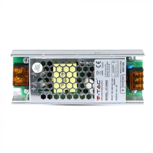 VT-3246 - LED-Trafo, 60 W, 12 V DC, 5 A, IP20