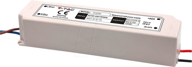 VT-3248 - LED-Trafo, 150 W, 12 V DC, 12,5A, IP67