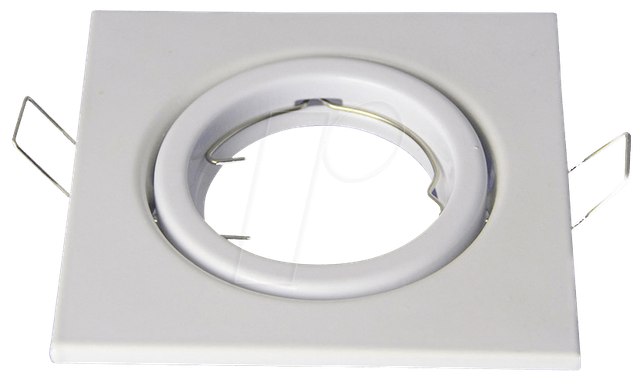 VT-3472 - Deckeneinbauring, quadratisch, schwenkbar