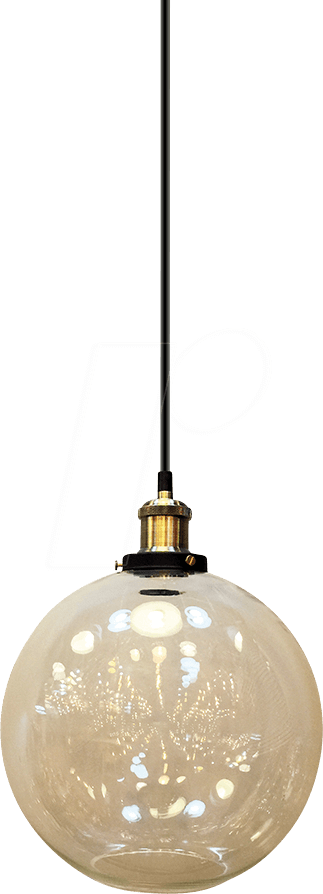 VT-3739 - Hängeleuchte, E27, rund, transparent