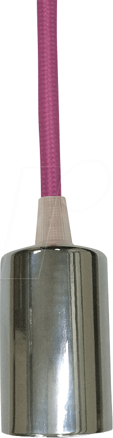 VT-3792 - Hängeleuchte, E27, rund, chrom, rosa