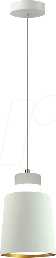 VT-3935 - Hängeleuchte, 7 W, 400 lm, 3000 K, rund, weiß