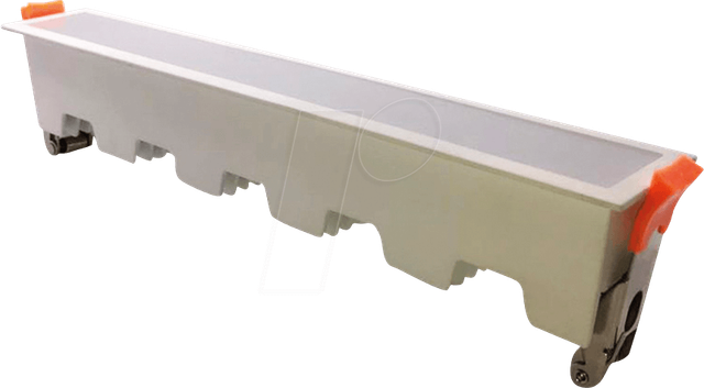 VT-6406 - Einbauleuchte, 20 W, 1600 lm, 6400 K, eckig, weiß
