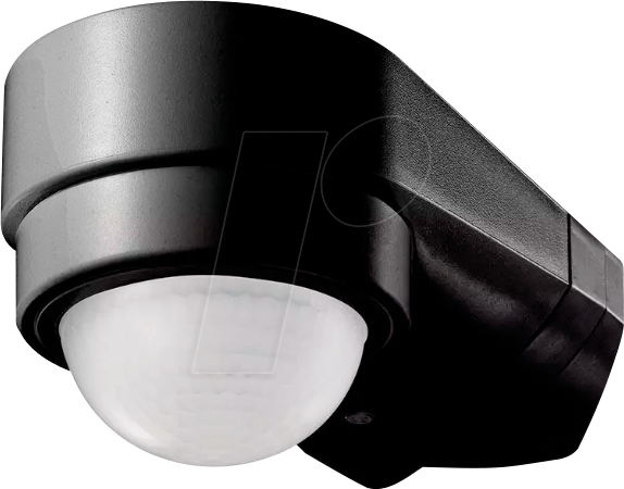 VT-6612 - Bewegungsmelder, Infrarot, IP65, schwarz, Eckmontage