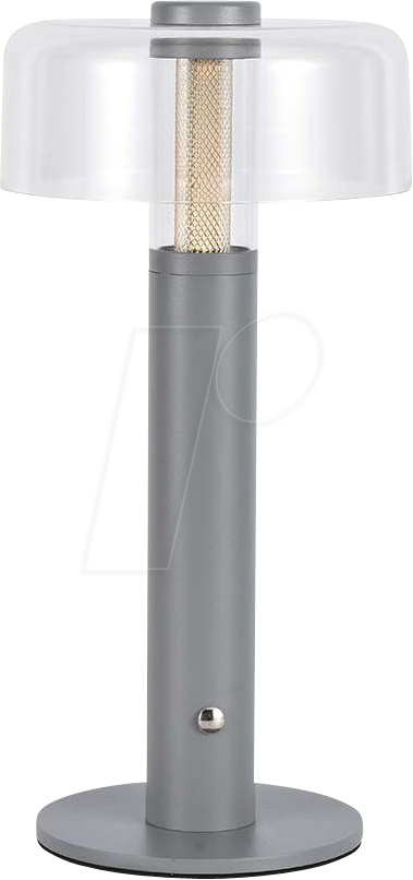 VT-7944 - Akku LED Tischlampe, 100 lm, 3000 K, 1800 mAh, grau