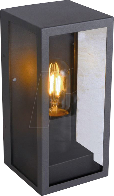 VT-8517 - Wandleuchte, schwarz, IP44