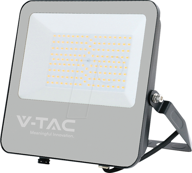VT-9894-5 - LED-Flutlicht, 100 W, 18500 lm, 4000 K, 1 M Kabel, schwarz