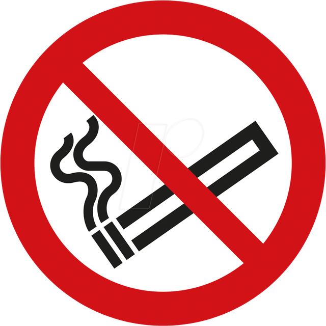 W 74101-2 - Verbotsschilder: Rauchen verboten, 50 mm