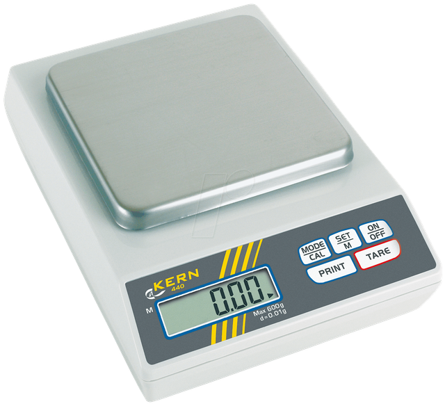 WA 440-51N - Präzisionswaage, digital, bis 4,0 kg