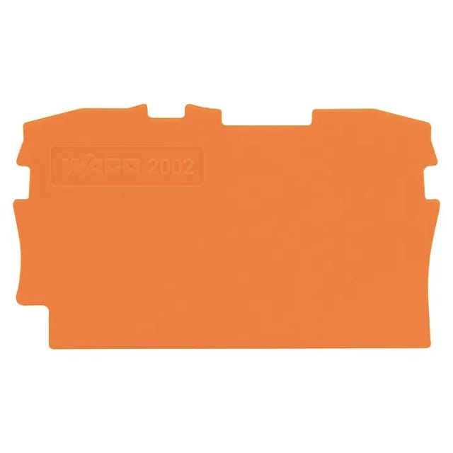 WAGO 2002-1292 - Abschluss- und Zwischenplatte für WAGO 2001-12 und 2002-12