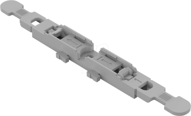 WAGO 221-2501 - Befestigungsadapter mit Zugentlastung, 1-fach