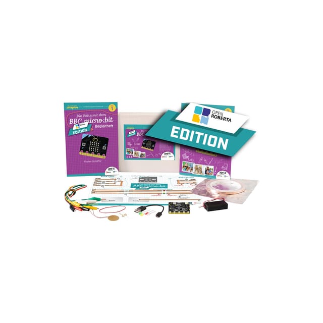 BBC EDU EA-ORE - MicroBit V2 - Electronic Adventure Kit, OpenRoberta