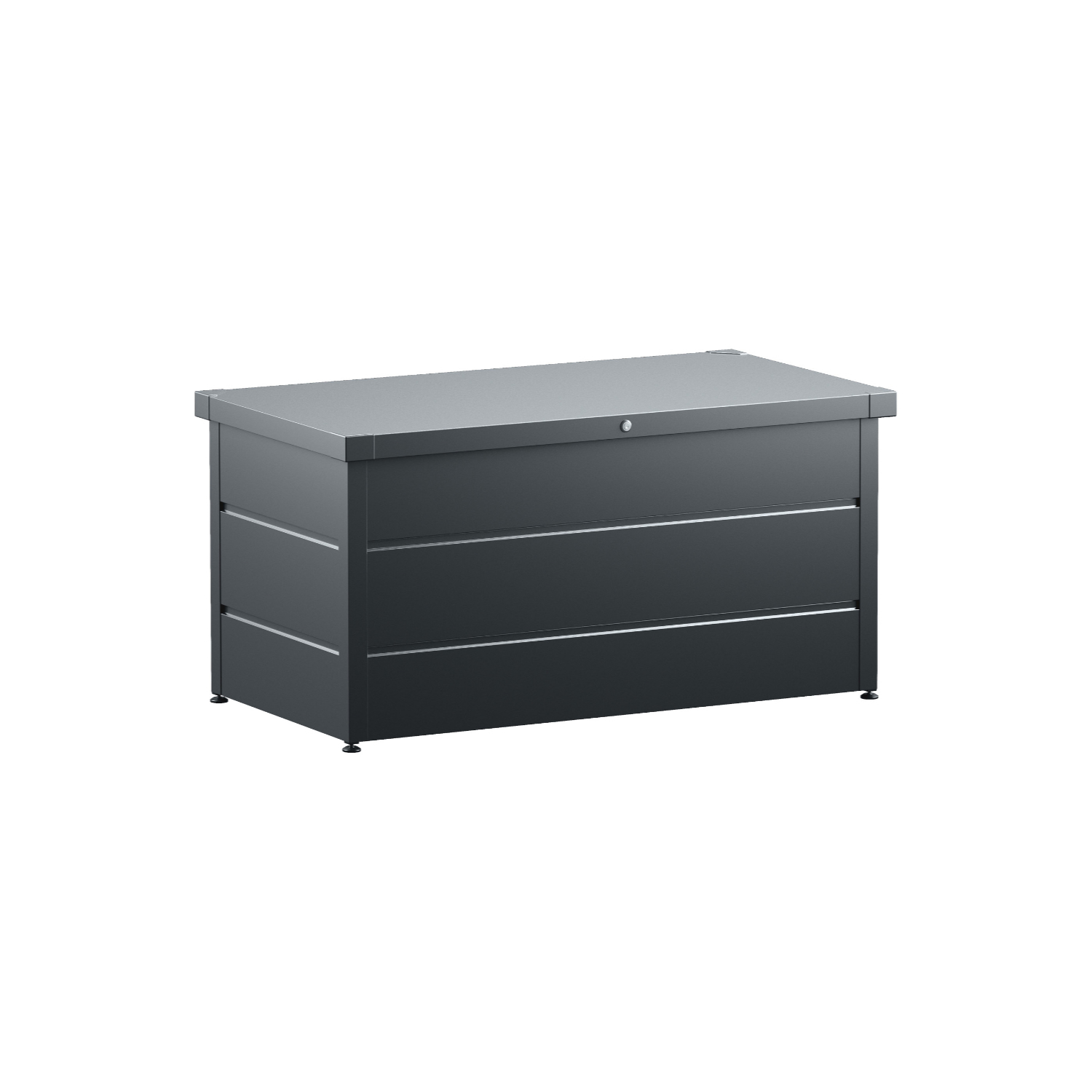 Hörmann Gartenbox "juno", Anthrazitgrau, 130,0 X 60,0 X 72,5 Cm