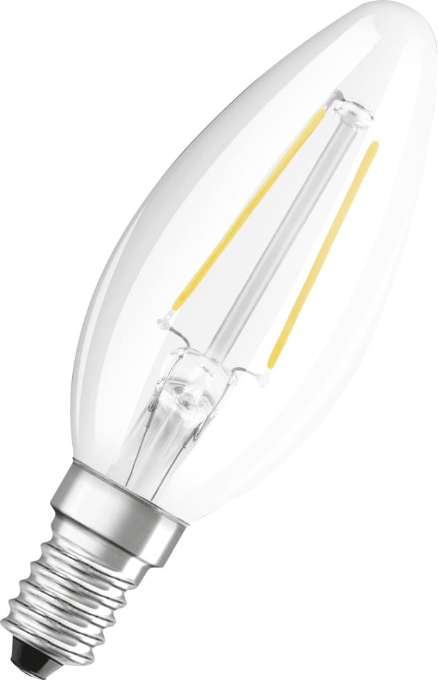 BELLA 5115255 - LED-Lampe E14, 2,8 W, 250 lm, 2700 K, Filament