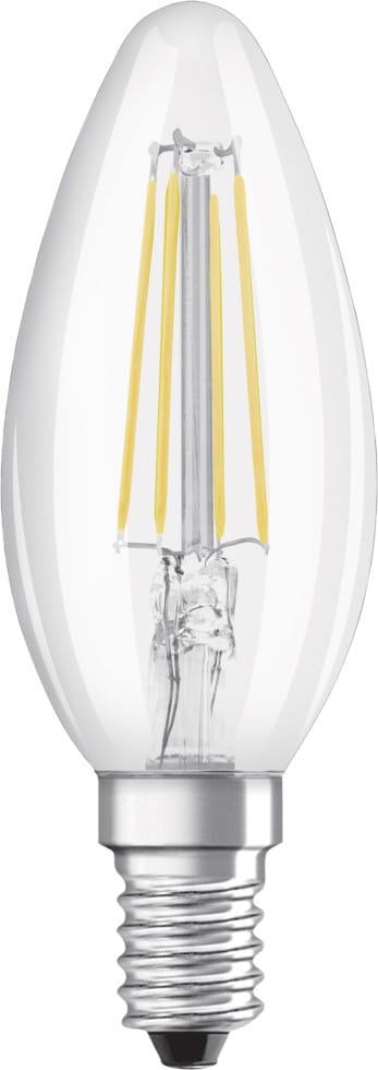BELLA 5115279 - LED-Lampe E14, 4 W, 470 lm, 2700 K, Filament