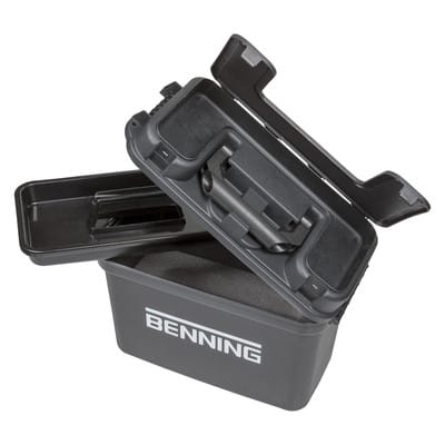 BENNING 10198412 - Hartschalenkoffer für Messgeräte, 375 x 190 x 250 mm