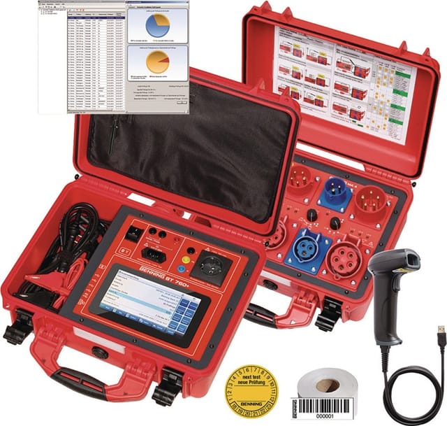 BENNING 10236771 - Messgeräteset für Geräteprüfung