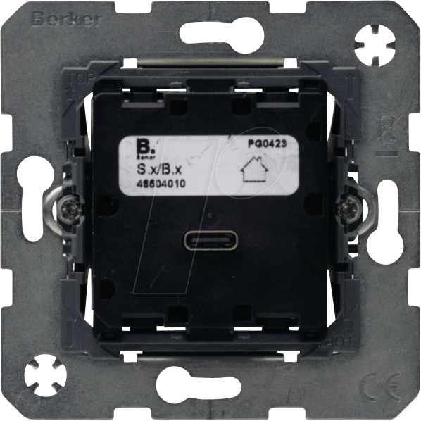 BERKER 48604010 - USB PD Power Modul, 65W, S/B