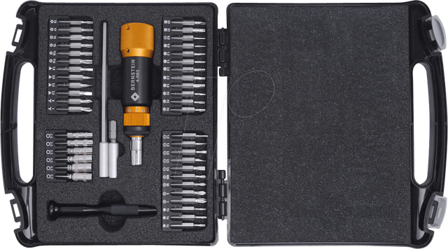 BERN 4 930 - Bit-Satz, Drehmoment, 46-teilig, 0,05 - 0,6 Nm