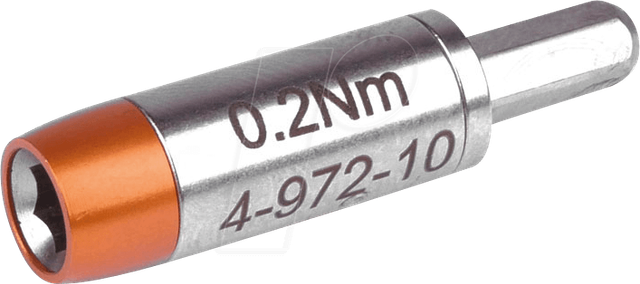 BERN 4 972 - Drehmoment-Adapter für 4 mm Bits, 0,2 Nm