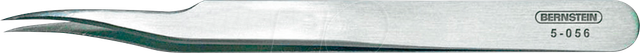 BERN 5 056 - SMD-Pinzette, leicht gebogen, sehr spitz, 120 mm