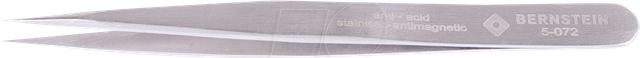 BERN 5 072 - Universal-Pinzette, gerade, fein, 110 mm
