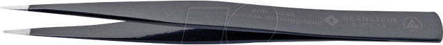 BERN 5 078 13 - Universal-Pinzette, gerade, spitz zulaufend, 130 mm, ESD