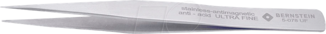 BERN 5 078 UF - Universal-Pinzette ULTRA FINE, gerade, spitz zulaufend, 130 mm