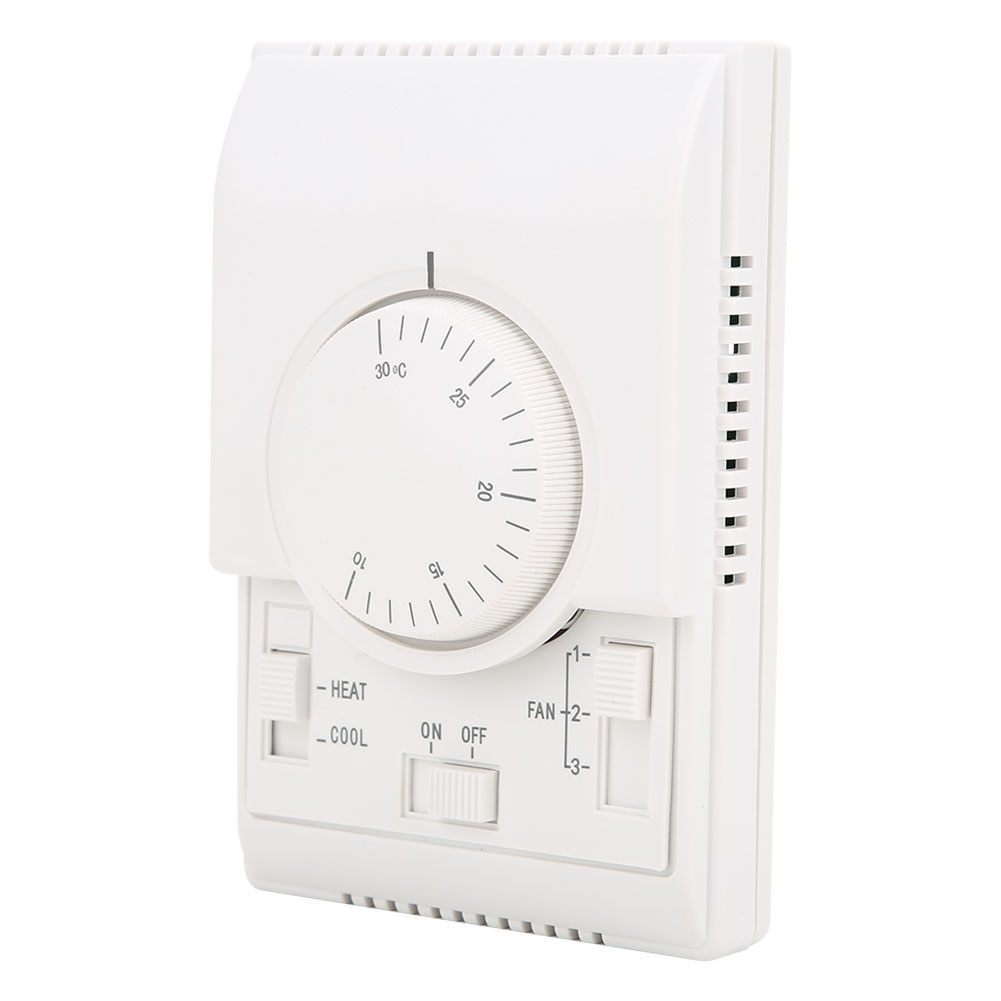 Mechanischer Oberflächenthermostat Für Klimaanlagen, Temperaturregler 10–30 °c, 220 V Wechselstrom