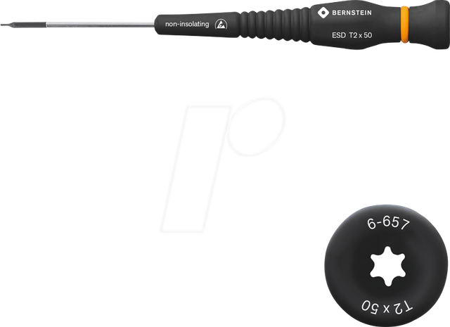 BERN 6 657 - ESD Schraubendreher, TORX® (TX), T2