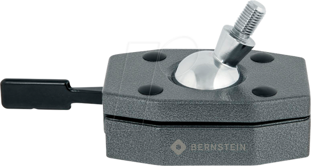 BERN 9 281 - Kugelgelenk-Halter, mit Schraube, 40 mm Ø, grau