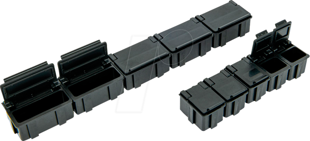 BERN 9 324 - ESD SMD Klappbox, Set mit 10 Stück