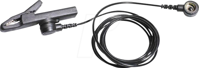 BERN 9 343 - ESD Ableitkabel, Krokodilklemme, 1,8 m