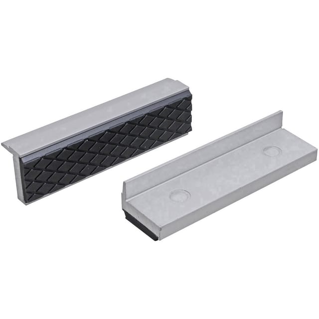 BERN 9 900 S8125 - Schonbacken für Schraubstöcke, Alu/Gummi, 125 mm, 1 Paar