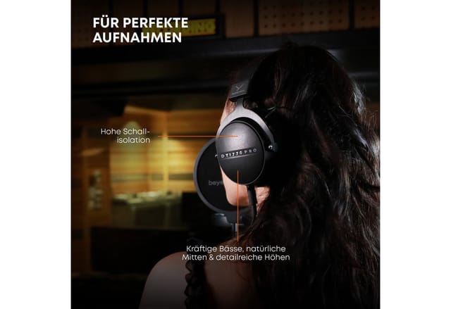 BEYER 000310 - Studio-Kopfhörer, DT 1770 Pro MK II, 30 Ohm